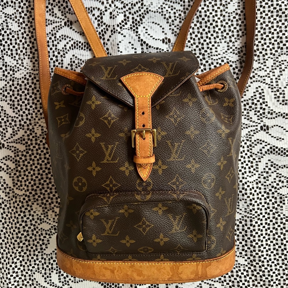 💰 Vintage AUTHENTIC LOUIS VUITTON MONOGRAM Pm BACKPACK 💰